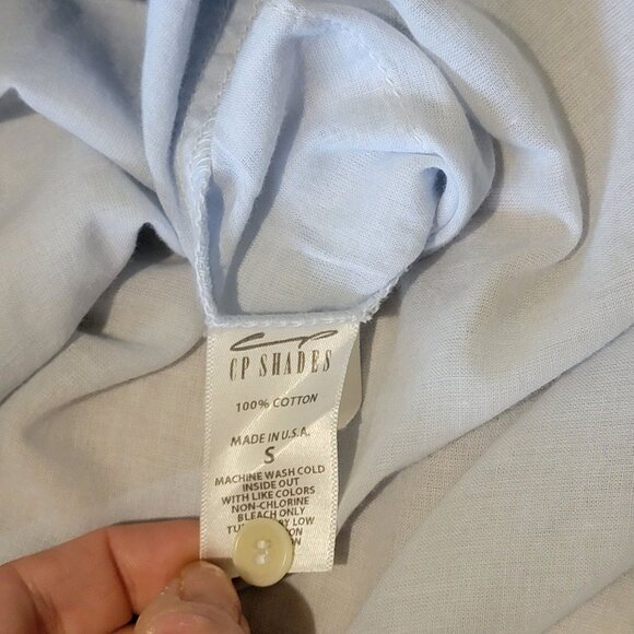 CP Shades Tunic Bathing Suite Cover Womens Small Resortwear Quiet Luxury Timeles - Picture 5 of 8